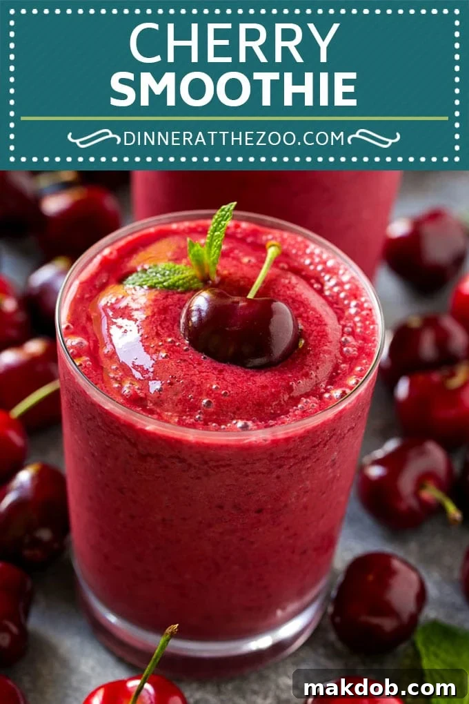 Cherry Smoothie Recipe | Healthy Smoothie | Easy Smoothie Cherry Smoothie Recipe | Healthy Smoothie | Easy Smoothie