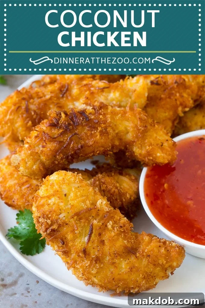 Coconut Chicken Recipe | Fried Chicken | Chicken Fingers #chicken #coconut #appetizer #dinner #dinneratthezoo