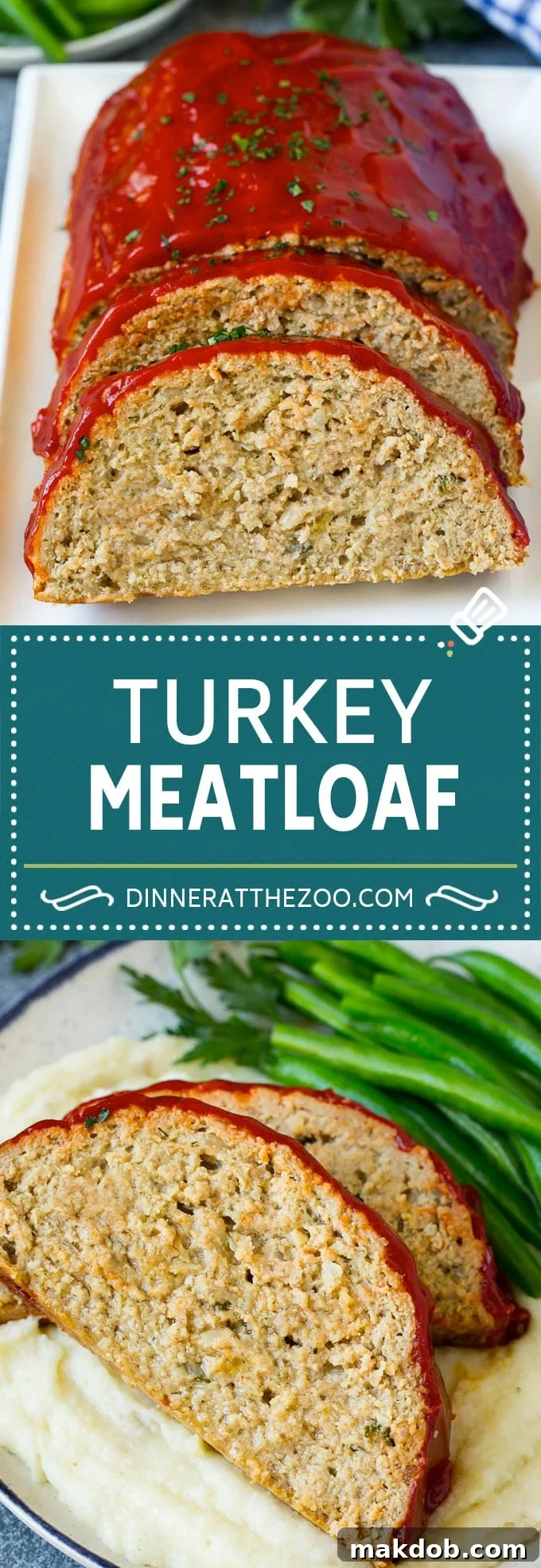 Turkey Meatloaf Recipe | Healthy Meatloaf #meatloaf #turkey #dinner #dinneratthezoo