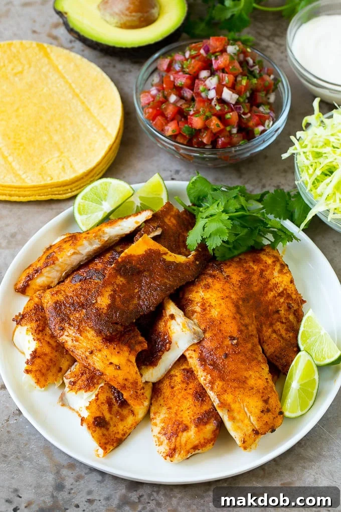 Fish Tacos Recipe | Tilapia Fish Tacos #tacos #fish #tacotuesdady #avocado #dinner #dinneratthezoo Cooked fish, cabbage, pico de gallo and corn tortillas.