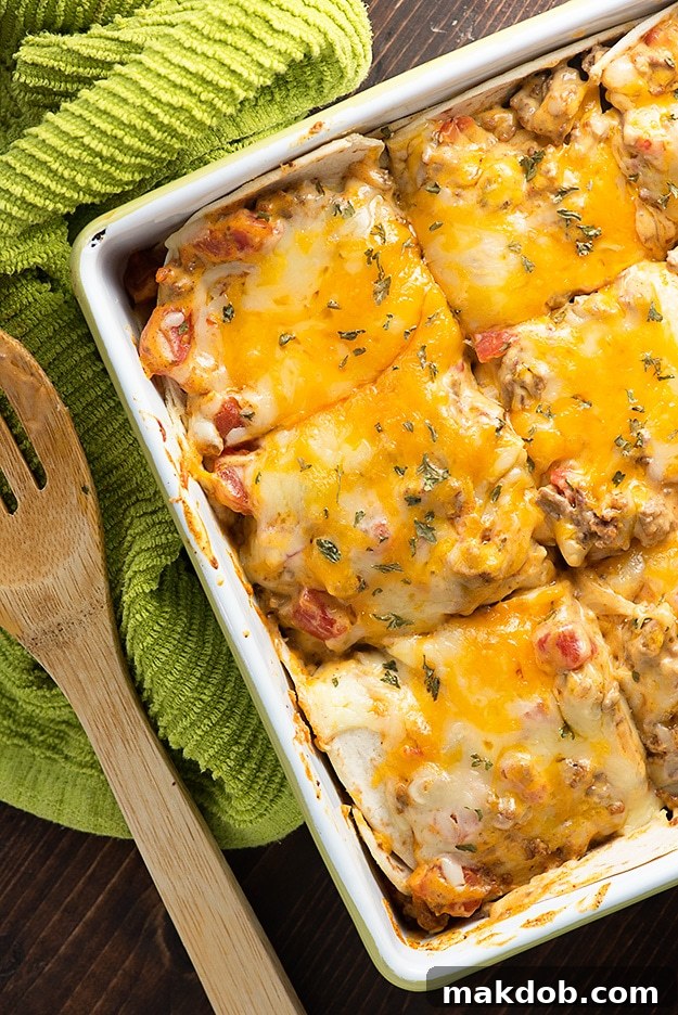 Easy Sunday Meal Planning 6 Taco Lasagna