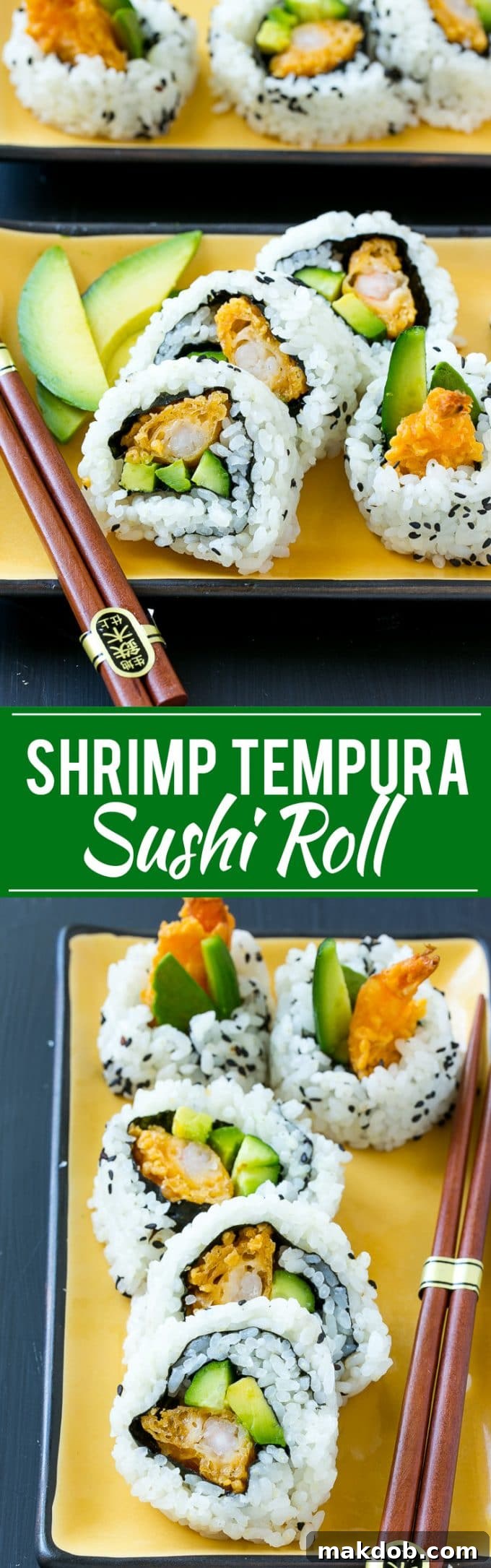 Shrimp Tempura Sushi Roll | Shrimp Tempura Sushi | Shrimp Sushi #sushi #tempura #shrimp #dinner #dinneratthezoo Shrimp Tempura Roll Recipe | Homemade Sushi Recipe | Easy Sushi | Shrimp Tempura | Shrimp Sushi #sushi #tempura #shrimp #dinner #dinneratthezoo