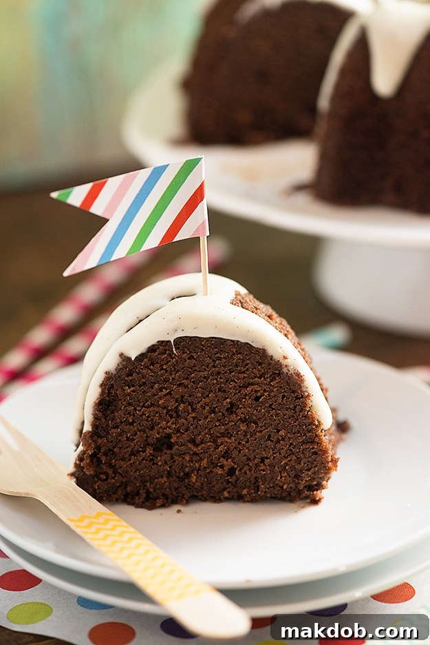 Rich Chocolate Pound Cake, a classic and comforting dessert