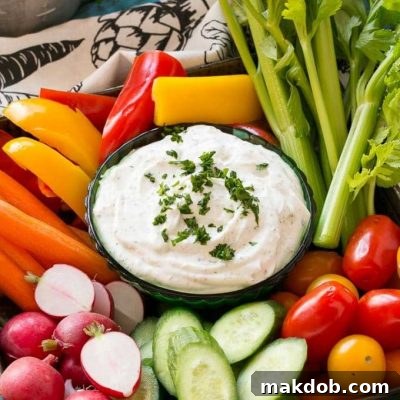 Make your own ranch dip and skip all the MSG and preservatives in the store bought kind.