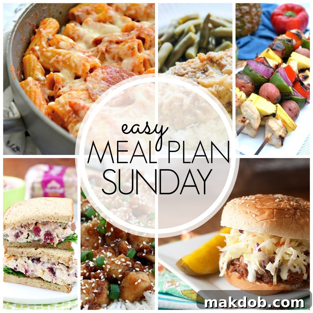 Easy Meal Plan Sunday - Week 59: Your Ultimate Guide to Stress-Free Family Dinners