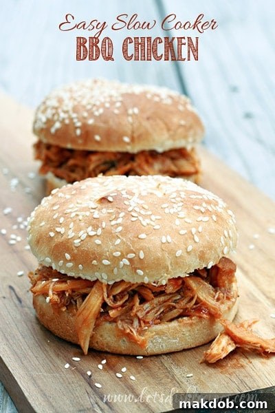 Sunday Supper Simplified: Week 60 9 Family-Friendly Easy Slow Cooker BBQ Chicken Recipe
