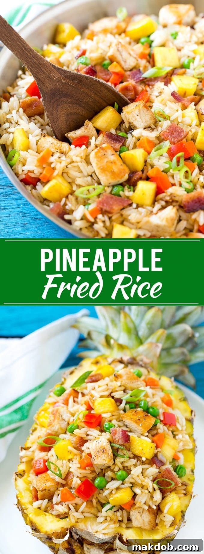 Pineapple Fried Rice Recipe | Easy Fried Rice | Pineapple Recipe | Side Dish #friedrice #rice #pineapple #chicken #dinner #dinneratthezoo