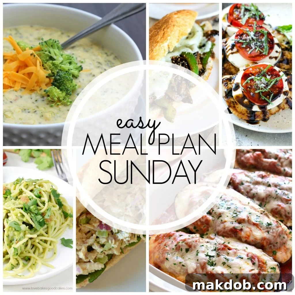 Family-Friendly Weekly Meal Plan: Week 61 Dinner Ideas and Dessert Recipes