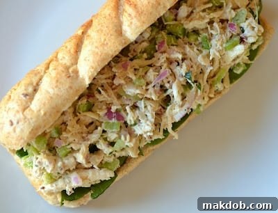 Classic Chicken Salad Sandwiches, perfect for a light and refreshing weekend lunch.