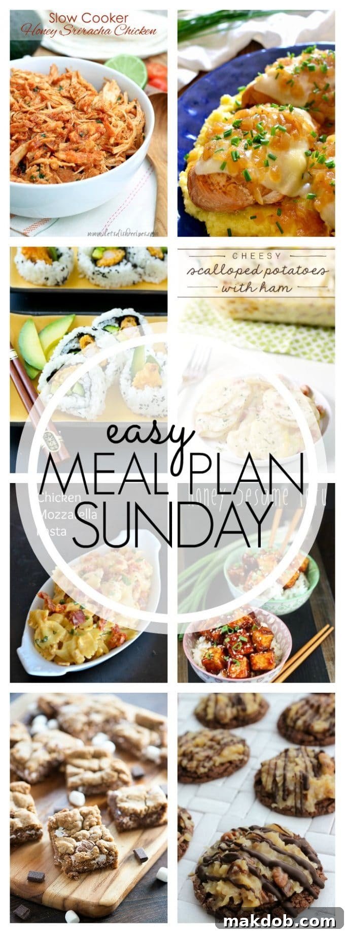 Easy Meal Plan Sunday - Week 63 Pinterest Pin
