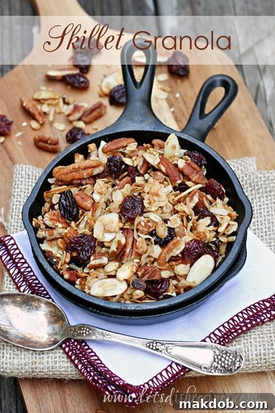 Effortless Sunday Eats: Week 65 9 Fifteen Minute Skillet Granola - Quick Homemade Breakfast