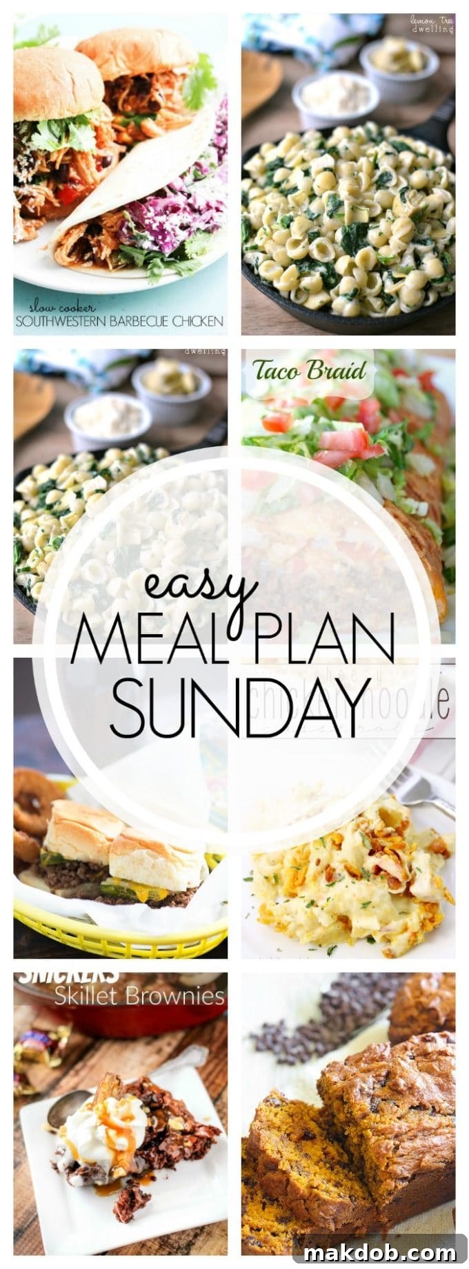 Effortless Sunday Eats: Week 65 12 Easy Weekly Meal Plan Week 65 - Save Time & Eat Well