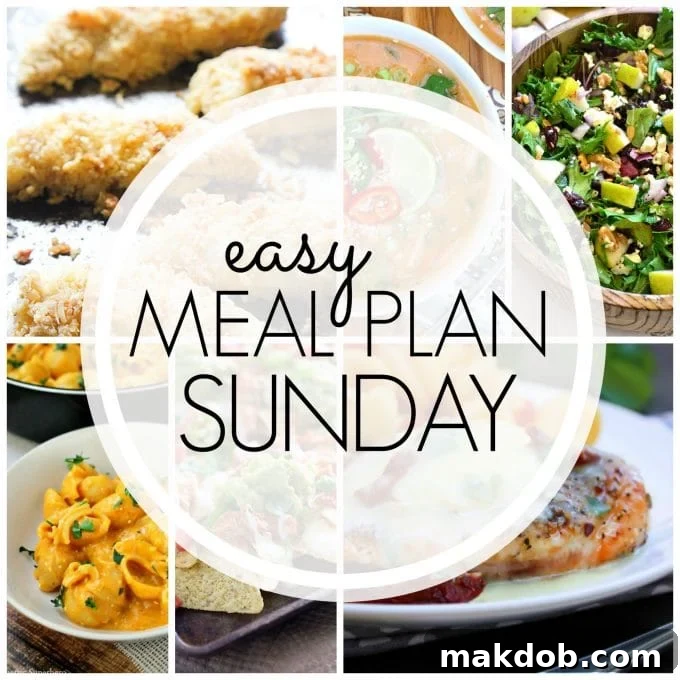 Simple Sunday Meals Week 66 2 Easy Fall Meal Plan Week 66 - Delicious Dinner Ideas for the Whole Family