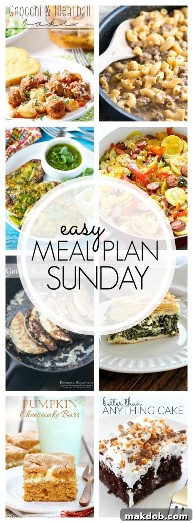 Stress-Free Sunday Meal Planning Week 67 13 Easy Meal Plan Sunday - Week 67 Pin Image