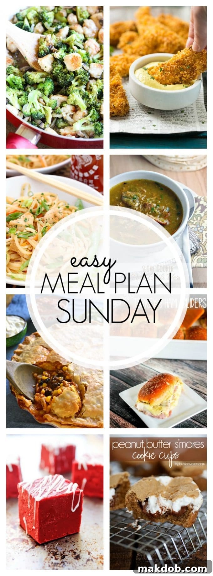 Sunday Simplicity: Your Weekly Meal Prep 71 12 Easy Meal Plan Sunday - Week 71: Pin This Week's Meal Ideas