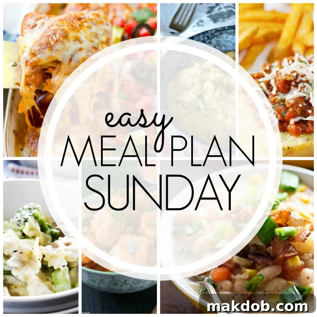Easy Meal Plan Sunday Week 75 2 Easy Meal Plan Sunday - Week 75: Your Ultimate Guide to Stress-Free Family Dinners