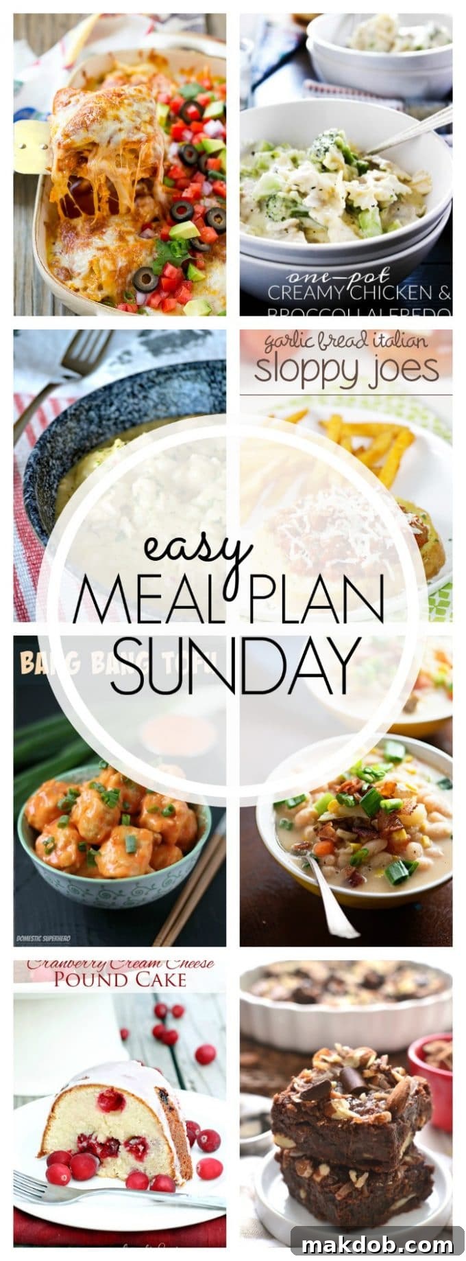 Easy Meal Plan Sunday Week 75 12 Easy Meal Plan Sunday - Week 75 Pin Graphic