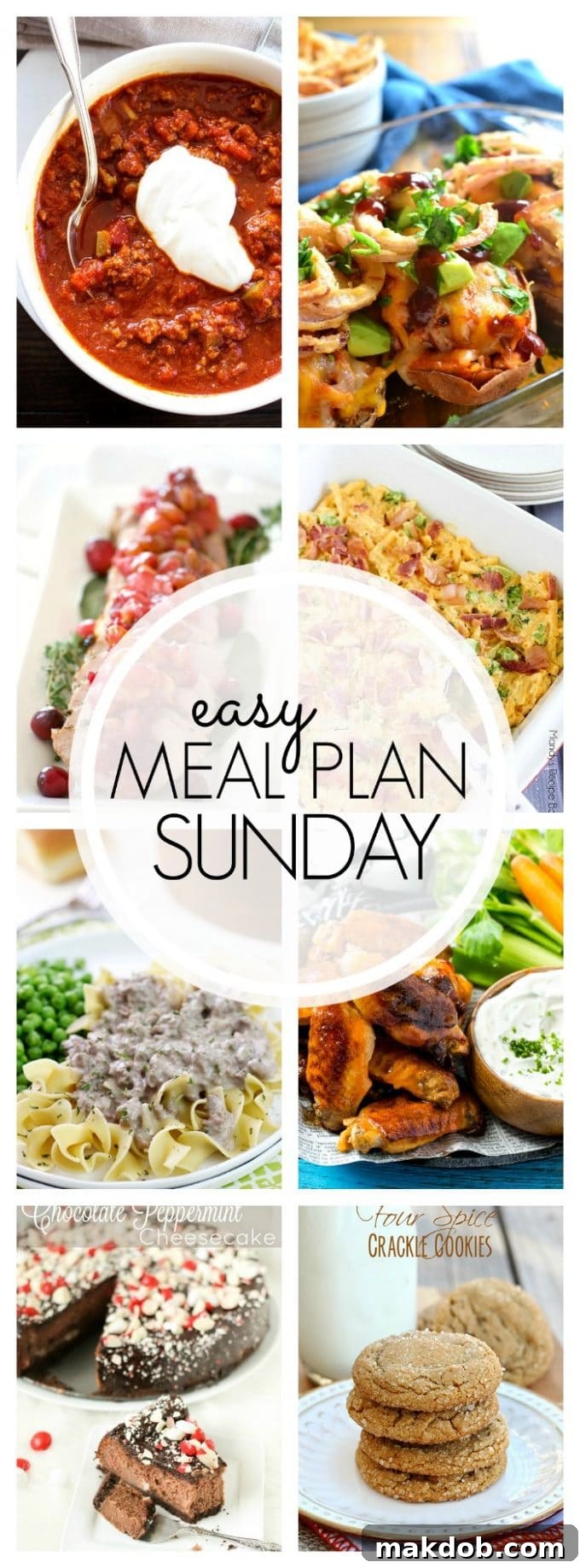 Sunday's Stress-Free Suppers Week 78 12 Pin This Easy Holiday Meal Plan for Later - Week 78