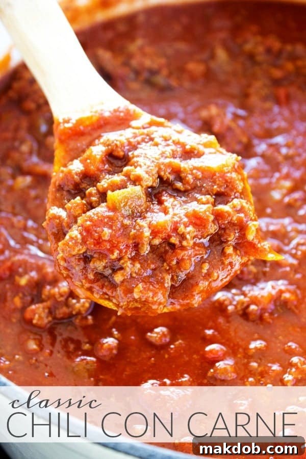 Classic Chili Con Carne recipe