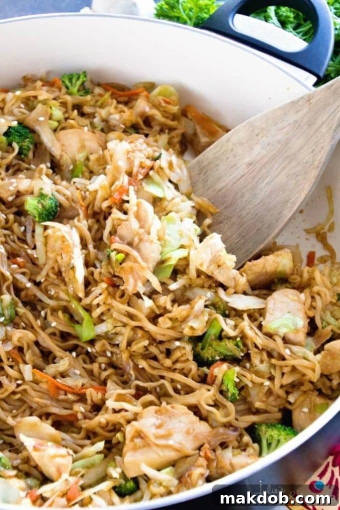 Chicken Ramen Stir-Fry recipe