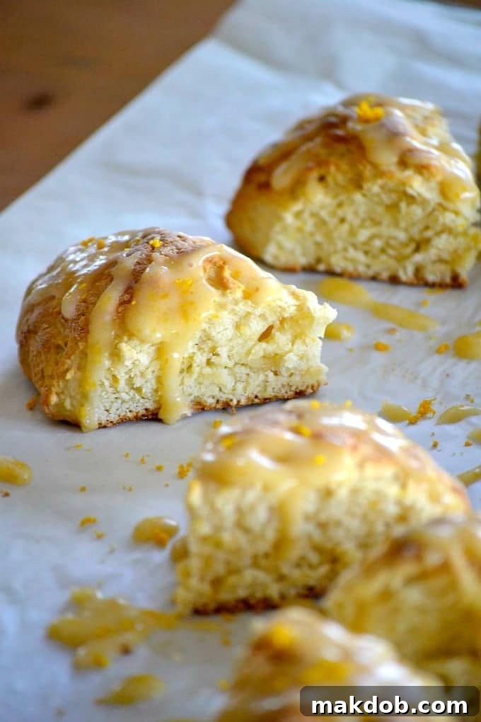 Delicious Blood Orange Marmalade Scones