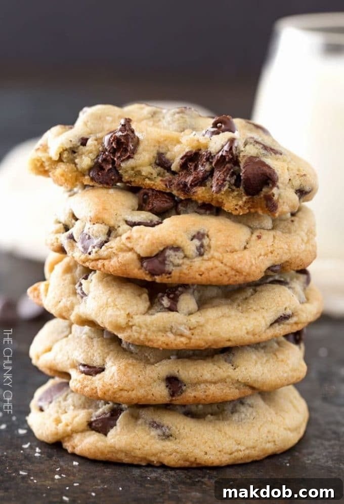 Classic Salted Chocolate Chip Cookies