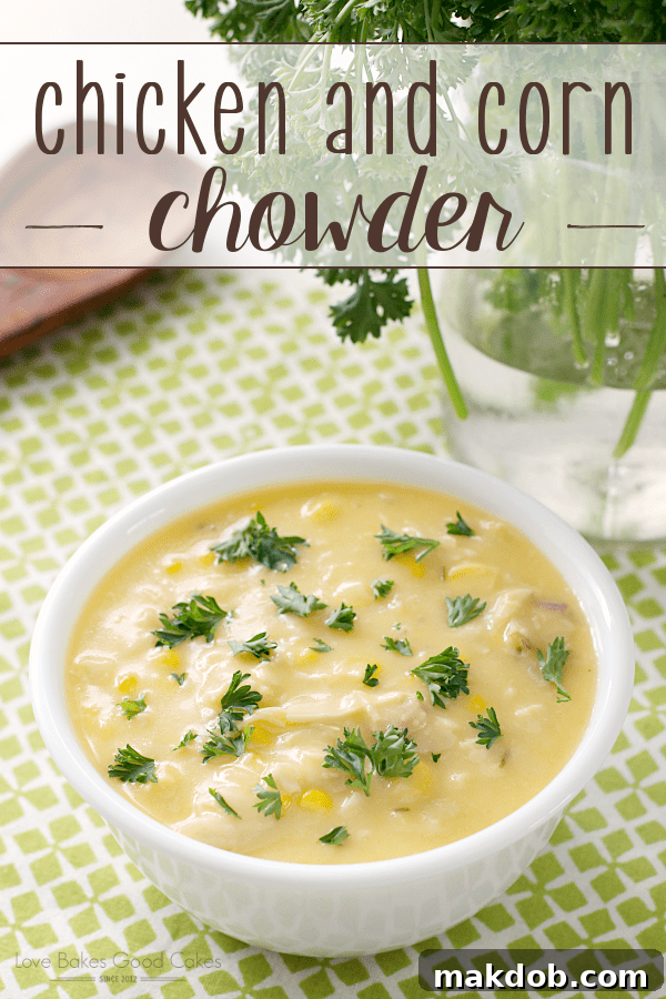Hearty Chicken and Corn Chowder Recipe