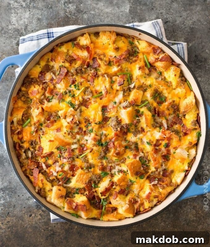 Effortless Week 85: Your Sunday Meal Solution 14 Easy Overnight Breakfast Strata recipe, perfect for Sunday brunch or a leisurely morning