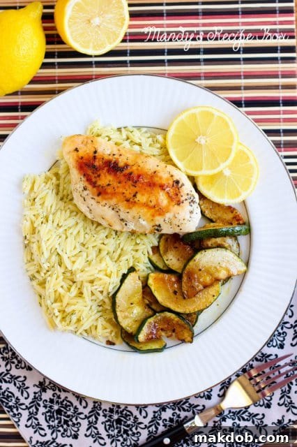 Effortless Week 85: Your Sunday Meal Solution 4 Chicken and Orzo recipe for a quick and comforting Monday dinner