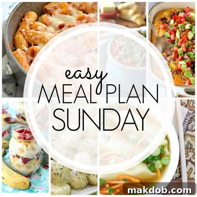 Easy Sunday Meal Plan - Week 86 2 Easy Meal Plan Sunday - Week 86: Your Ultimate Weekly Family Meal Planner