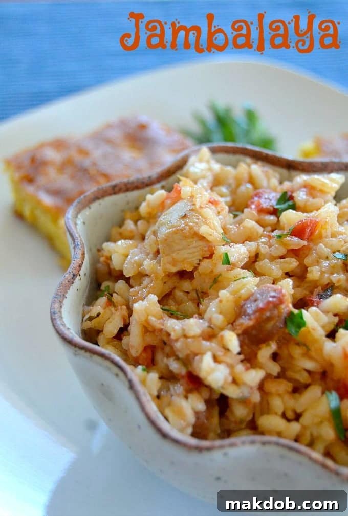 A flavorful and hearty Jambalaya recipe, perfect for a comforting Thursday dinner.