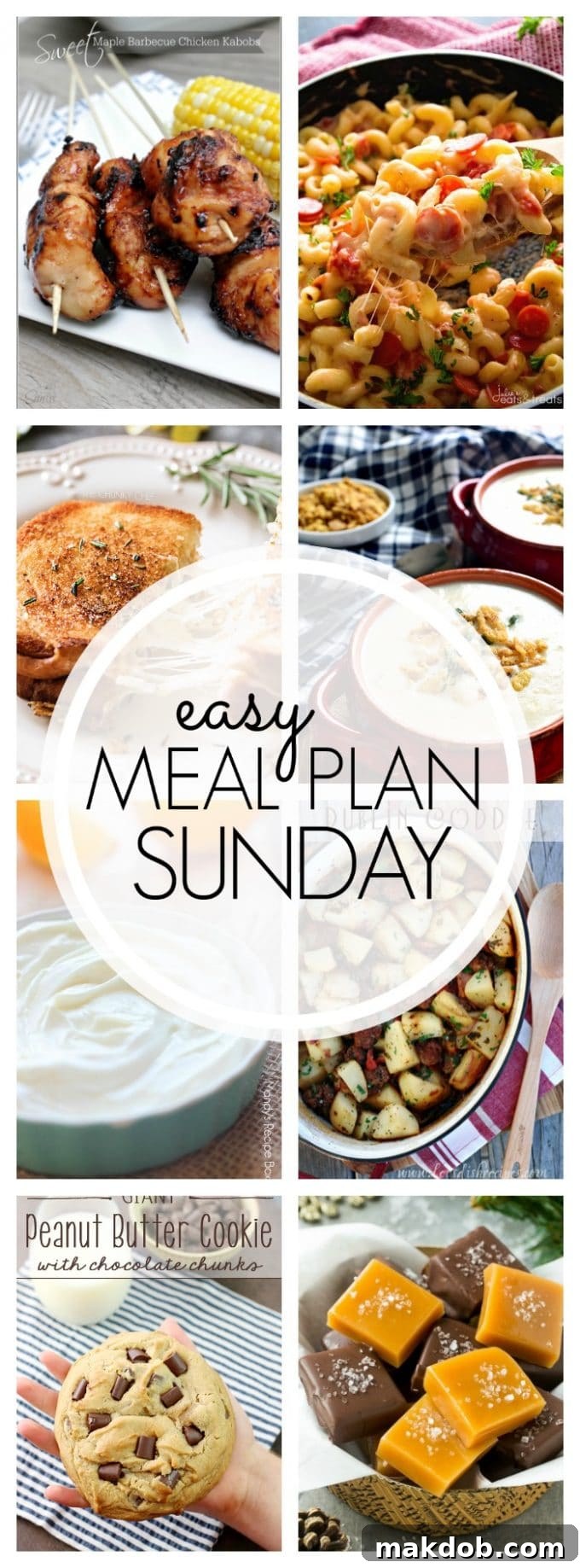 Easy Meal Plan Sunday - Week 90 Pin Graphic